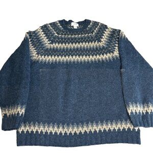 90s Vintage JCrew Sweater (as seen on Demi Moore) tag size L but fits a S